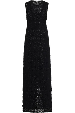 Jil Sander Layered Cotton-Blend Tank Maxi Dress
