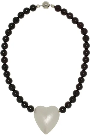 Julietta Exclusive Garnet Beaded Pendant Necklace