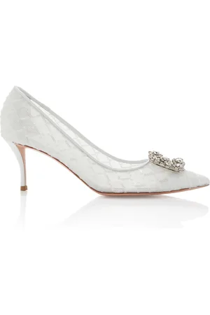 Roger Vivier Efflorescence Crystal-Net Pumps