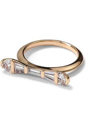 Nak Armstrong 20k Rose Gold Baton Ring