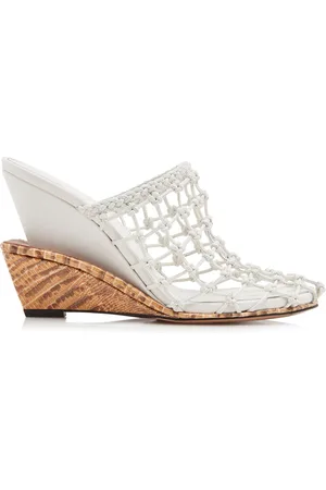 Jacquemus Doubles Netted Wedge Sandals