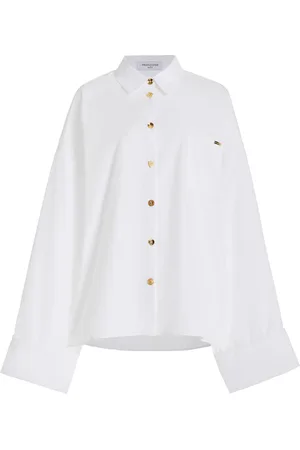 FRANCOISE Exclusive Joe Oversized Cotton Poplin Shirt