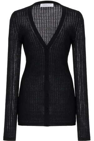 GABRIELA HEARST Emma Pointelle-Knit Cashmere-Silk Cardigan