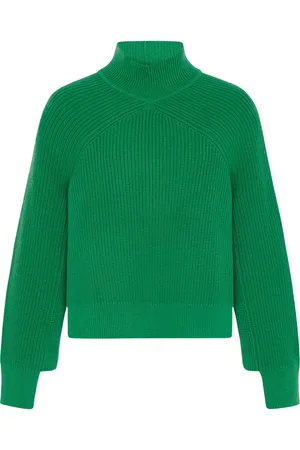 ROSETTA GETTY Wool-Cashmere Turtleneck Sweater