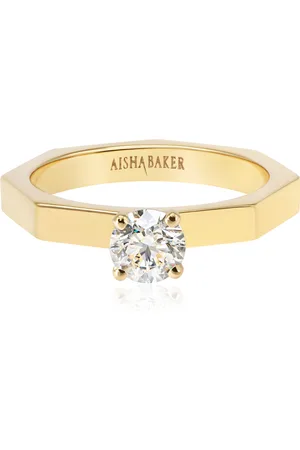 Aisha Baker New Beginning 18K Yellow Diamond Ring