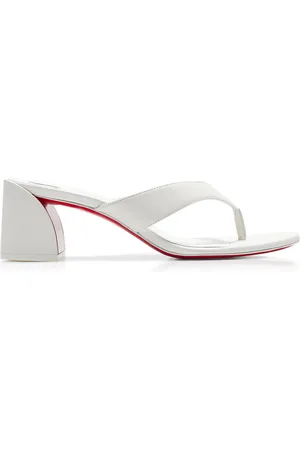 Christian Louboutin Janetonga 55mm Leather Thong Sandals