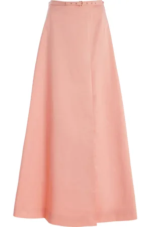 AJE Etta Taffeta Maxi Skirt