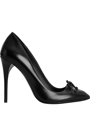 Alaïa Bow-Detailed Leather Pumps