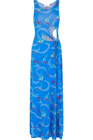 Paco rabanne Cutout Jersey Maxi Dress