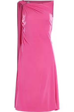 VERSACE La Vacanza Stretch-Crepe Jersey Mini Dress