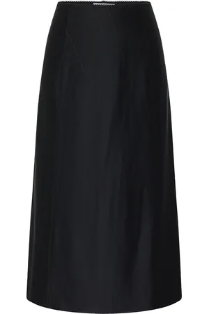 Paco rabanne Mid-Rise Midi Skirt