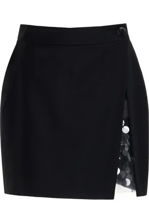16Arlington Noelia Wool Mini Skirt
