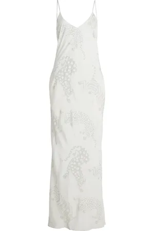 Stella McCartney Wild Cat Silk Gown