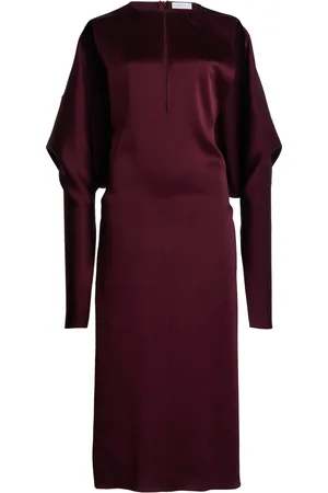 Stella McCartney Satin Cutout Detail Gown