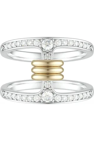 SPINELLI KILCOLLIN Hoorsenbuhs Collab 18k Yellow Gold; Sterling ; And Diamond pavé Ring