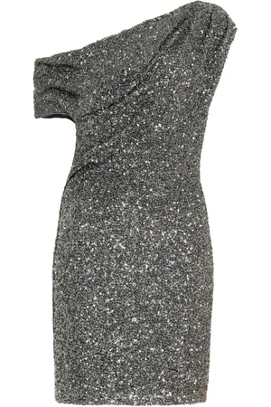 Significant Other Beau Off-The-Shoulder Sequined Mini Dress