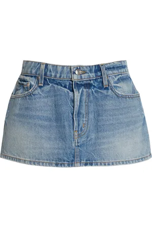 EB DENIM Cherry Denim Mini Skirt