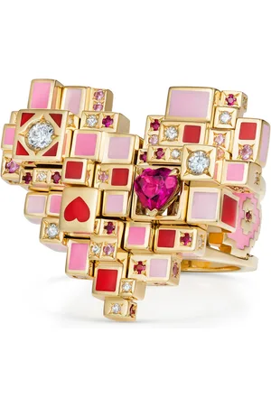 Aisha Baker The Ever After 18K Yellow Gold Multi-Stone Ring