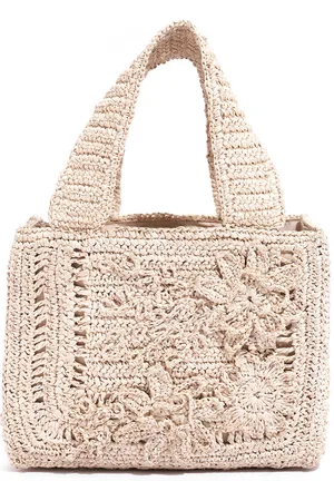 Emm Kuo Cooper Raffia Tote Bag