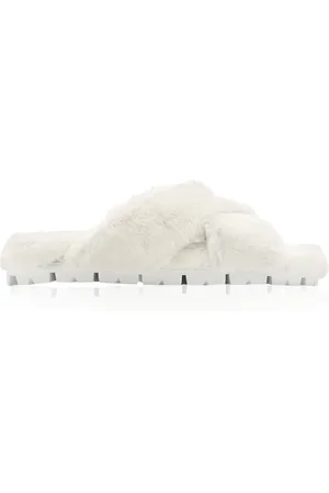 Prada Shearling Sandals