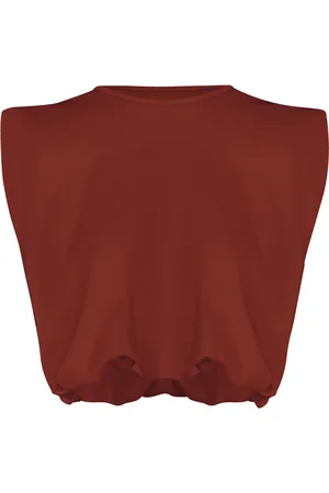 JOHANNA ORTIZ Muraya Cropped Crepe Top