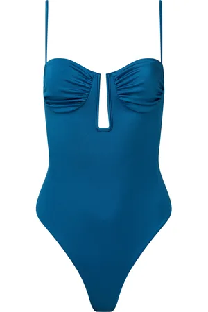 ONIA Giselle Ruched One-Piece Swimsuit