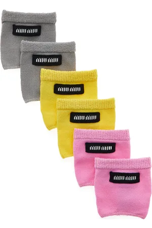 Miu Miu 3-Pack Socks