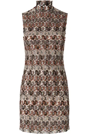 Missoni Lamé Lace Mini Dress