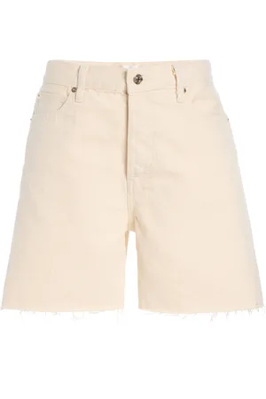 Frame The Timeless Denim High-Rise Shorts