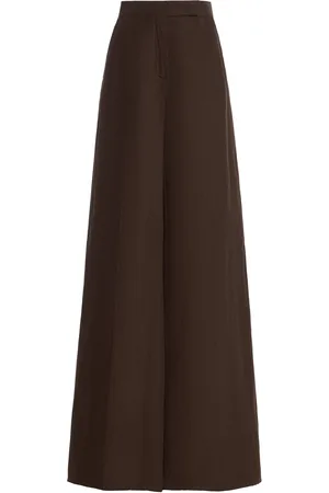 Max Mara Sequoia Long Linen Trousers
