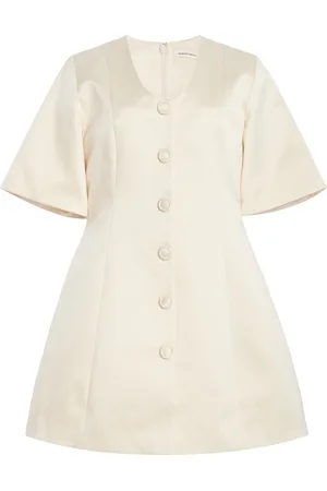 By Malene Birger Josephine Cotton-Blend Mini Dress