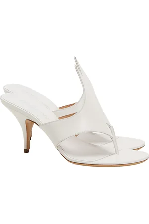 Salvatore Ferragamo Lyrai Leather Thong Sandals
