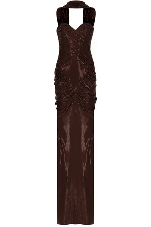 Ilkyaz Ozel Samsara Ruched Jersey Maxi Dress