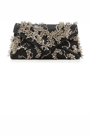 DRIES VAN NOTEN Embellished Canvas Clutch