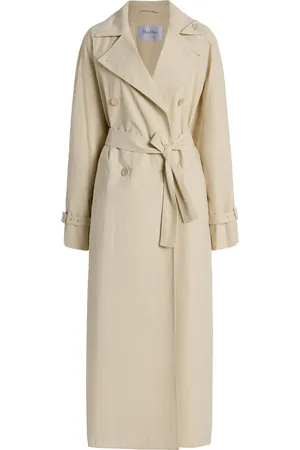 Max Mara Ronco Linen Raincoat