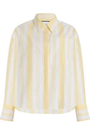 YAITTE Palma Jacquard-Striped Cotton Shirt