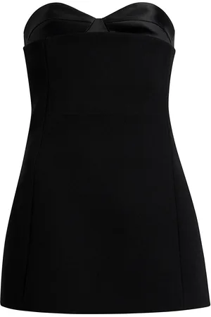 Khaite Ayla Crepe Bustier Top