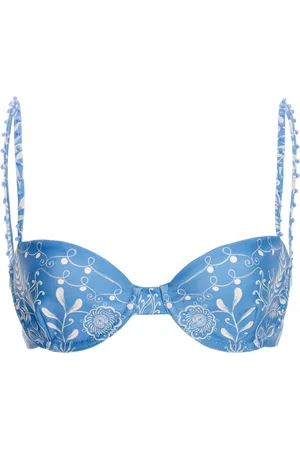 Agua by Agua Bendita Magdalena Floral Underwire Bikini Top