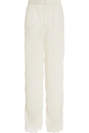 Jade Swim Amaya Crinkled Crepe Pants