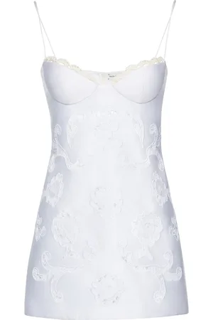 MAGDA BUTRYM Bustier Cotton Mini Dress