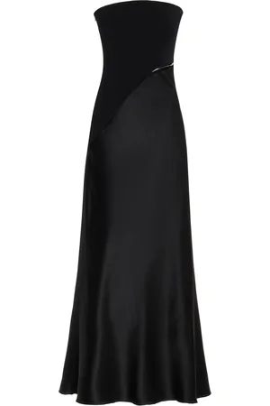 GABRIELA HEARST Chiki Silk Satin Midi Dress