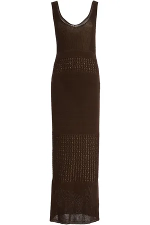Max Mara Valois Cotton-Blend Knit Dress