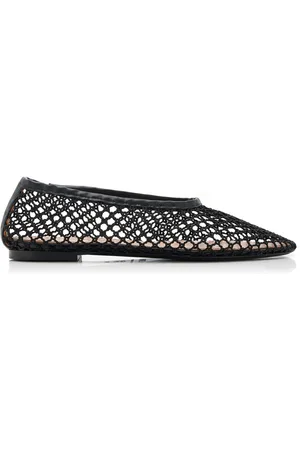 Staud Alba Netted Ballet Flats