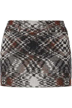 Missoni Knit Tweed Mini Skirt
