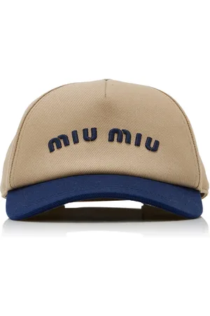 Miu Miu Cotton Baseball Cap