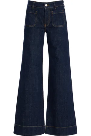 Jeanerica St Monica Stretch Low-Rise Flared-Leg Jeans