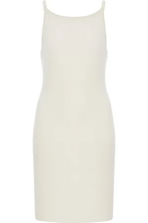 ÉTERNE Iris Ribbed Jersey Mini Dress