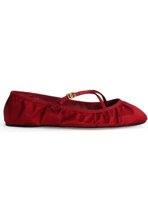 Dolce & Gabbana Satin Ballet Flats