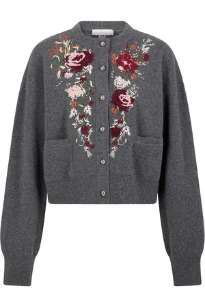 Paco rabanne Embroidered Wool-Cashmere Cardigan