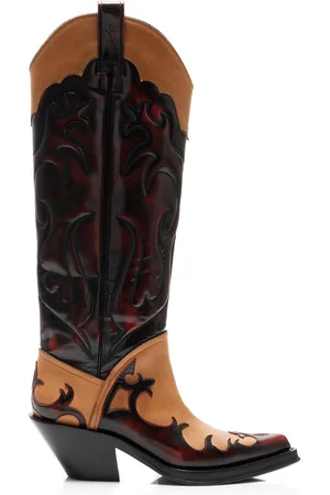 GABRIELA HEARST Capitana Leather Western Boots